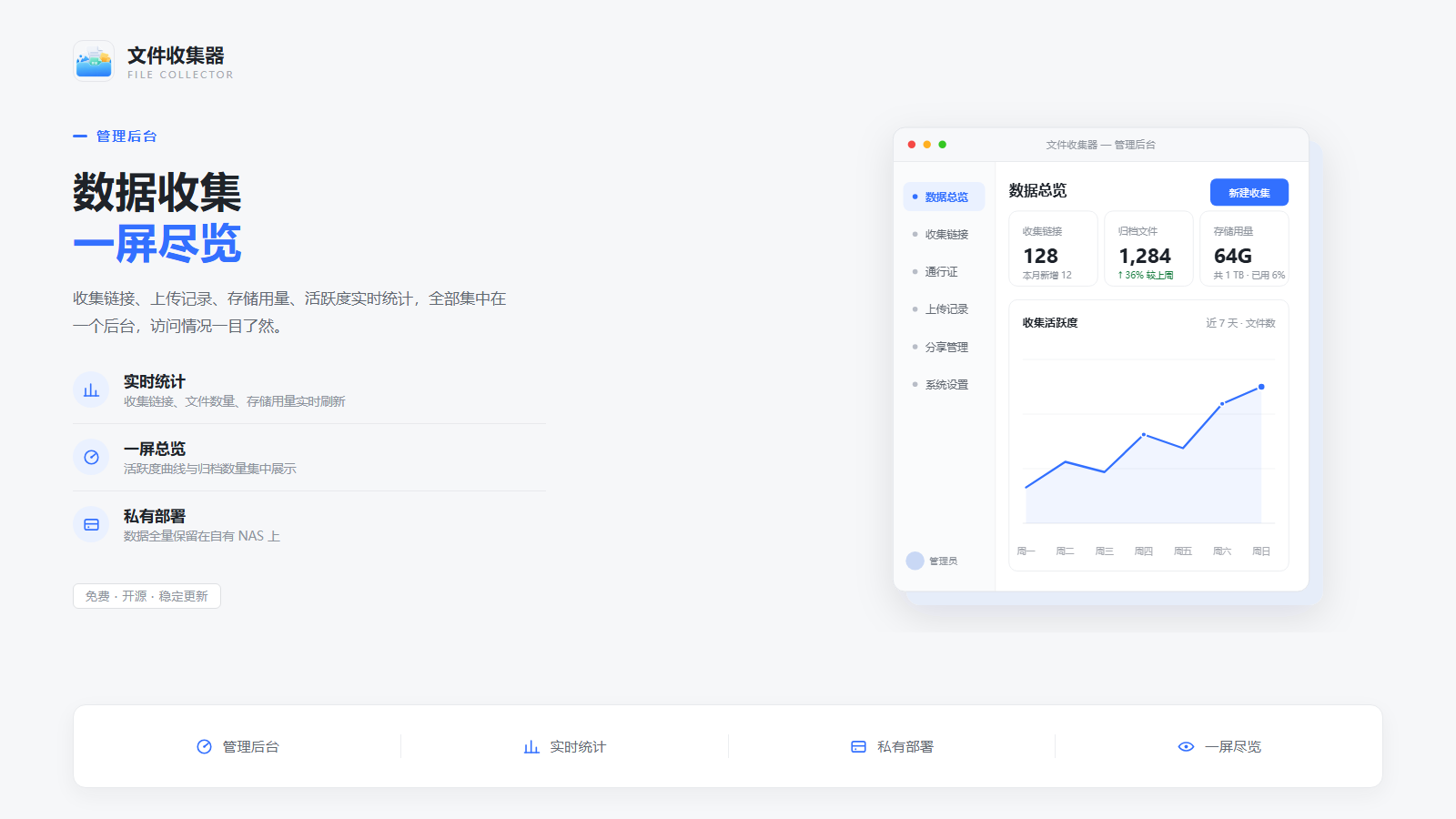 文件收集器控制台